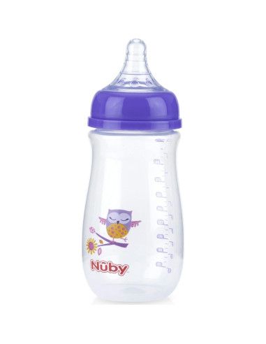 Botellas Anticólicas Nuby Tritan 9oz 3 Paquete 3M+