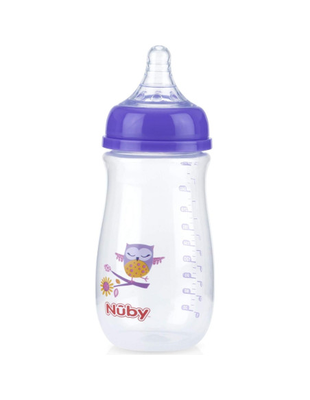 Botellas Anticólicas Nuby Tritan 9oz 3 Paquete 3M+