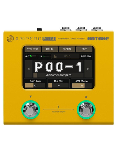 Amplificador de Guitarra Hotone Ampero Mini MP-50 0.48 kg