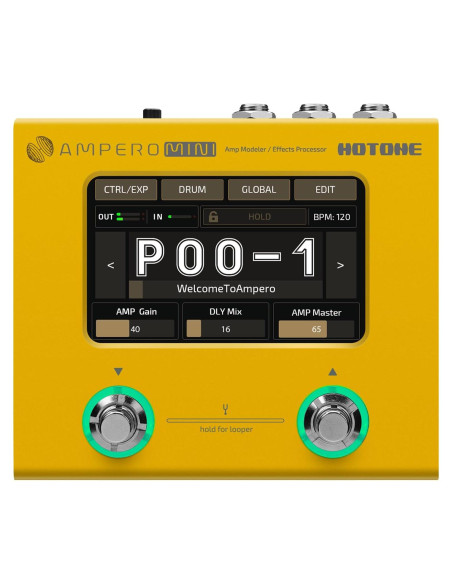 Amplificador de Guitarra Hotone Ampero Mini MP-50 0.48 kg
