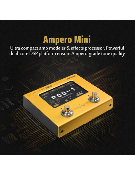 Amplificador de Guitarra Hotone Ampero Mini MP-50 0.48 kg