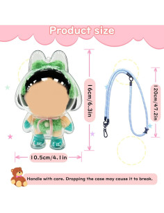 Funda Protectora para Muñeca Crybaby LUFEEMGA - Acrílico Transparente 2
