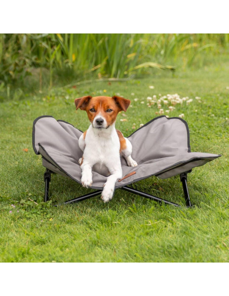 Cama de Camping Elevada para Perros TRIXIE Mediana 68.9x68.9cm