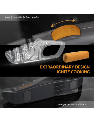 Afilador de cuchillos Bonlasharp 5 ángulos ajustables 15-24
