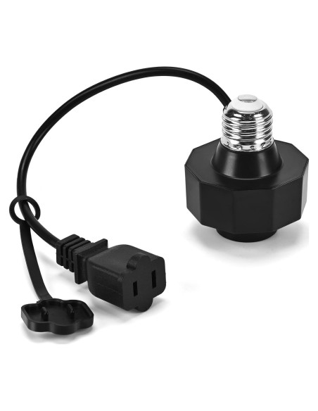 Adaptador E26 a Toma de Corriente AC Rreslicam 300W