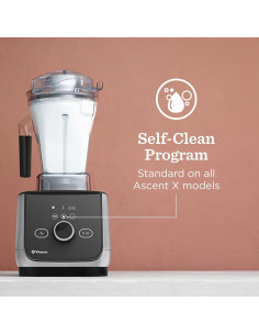 Licuadora Vitamix Ascent X4 1.42L Acero Inoxidable Autolimpiante 2