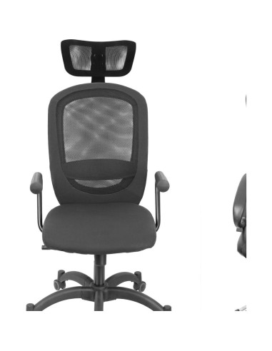 Reposacabezas ajustable Tofficu para silla de oficina negro