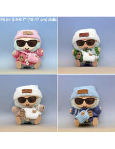 Conjunto de Ropa para Muñeca 17cm MM MEGIJAAKI - 4 Piezas 2