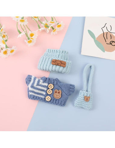 Conjunto de Ropa para Muñeca 17cm MM MEGIJAAKI - 4 Piezas