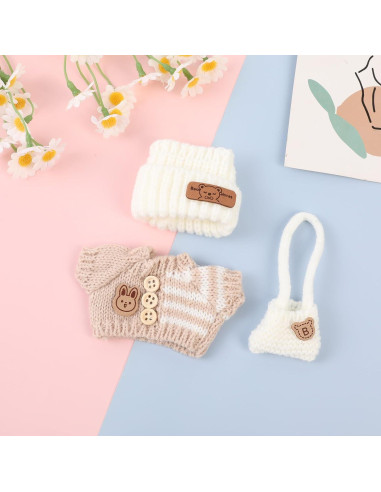 Conjunto de Ropa para Muñeca 17cm MM MEGIJAAKI - 4 Piezas