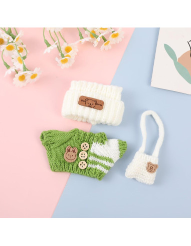 Conjunto de Ropa para Muñeca 17cm MM MEGIJAAKI - 4 Piezas