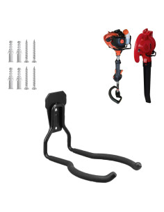 Soporte para Herramientas Juformin Montaje en Pared Negro 1 Pcs