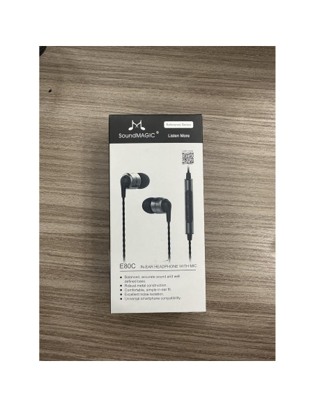 Auriculares In-Ear SoundMAGIC E80C HiFi con Micrófono