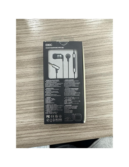 Auriculares In-Ear SoundMAGIC E80C HiFi con Micrófono