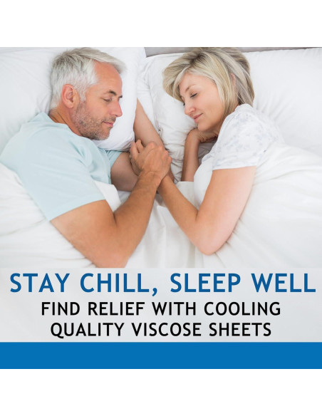 Juego de Sábanas Refrigerantes Seda Vegana Queen Gris Oscuro