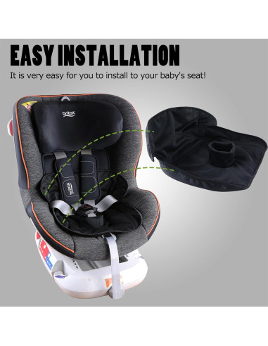 Protector de Asiento de Coche Hi Sprout Piddle - Negro - 1 Paquete