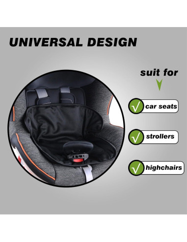 Protector de Asiento de Coche Hi Sprout Piddle - Negro - 1 Paquete