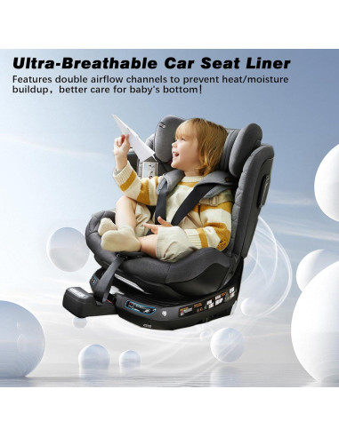 Protector de Asiento de Coche Hi Sprout Piddle - Negro - 1 Paquete