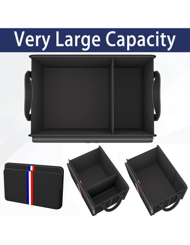 Organizador de Maletero Homeve Impermeable Plegable 3 Compartimentos