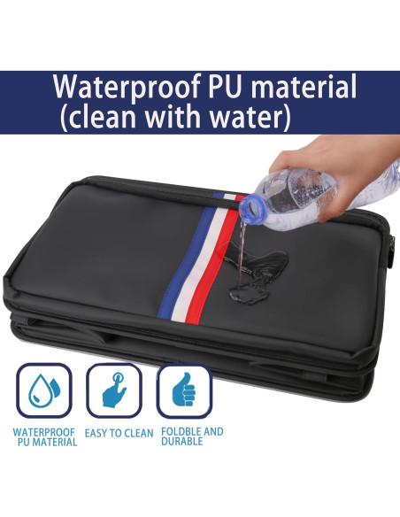 Organizador de Maletero Homeve Impermeable Plegable 3 Compartimentos