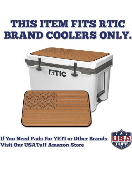 Pad Antideslizante USATuff para Enfriador RTIC 32qt - Bandera EE. UU.