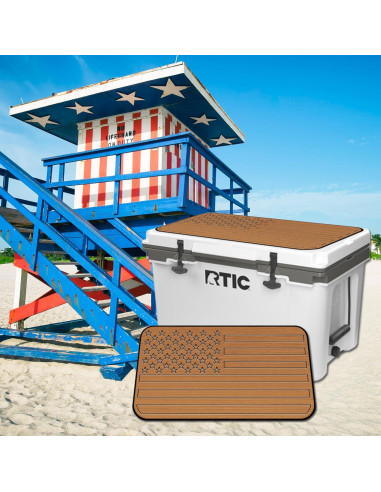 Pad Antideslizante USATuff para Enfriador RTIC 32qt - Bandera EE. UU.