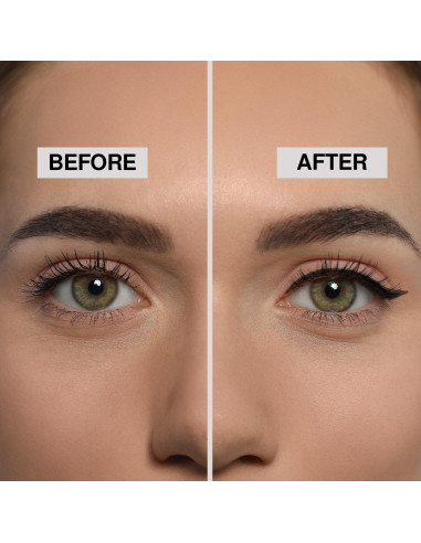 Eyeliner de Madera Palladio Negro, Aplicación Fácil, Larga Duración