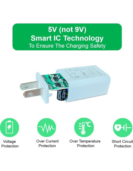 Cable de Extensión de Poder 3M JJMASEE para Cámaras Wyze y Blink