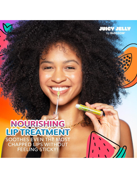 Brillo de Labios Gel Jugo Hidratante Uva Blossom 2.54g