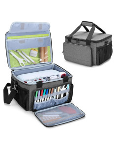 Funda de Transporte LUXJA para Cricut Joy Xtra - Gris