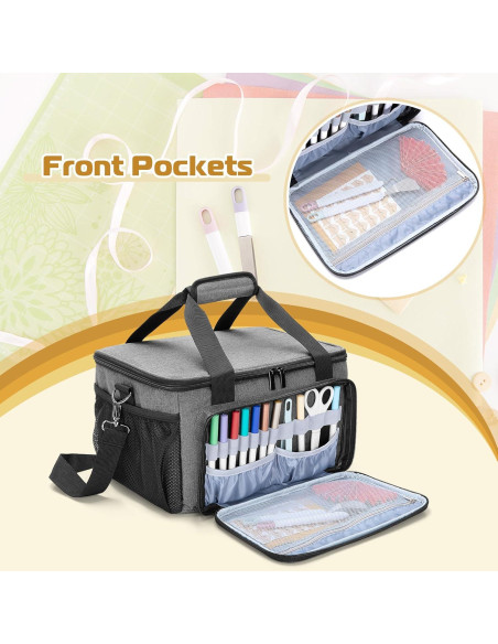 Funda de Transporte LUXJA para Cricut Joy Xtra - Gris
