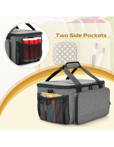 Funda de Transporte LUXJA para Cricut Joy Xtra - Gris