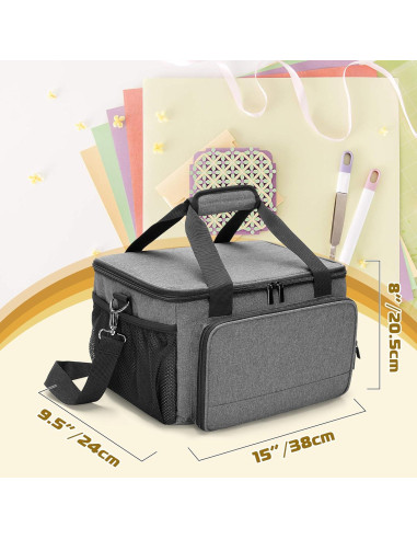 Funda de Transporte LUXJA para Cricut Joy Xtra - Gris