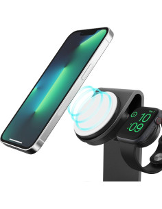 Estación de Carga Inalámbrica 3-en-1 OtterBox - Negro 2