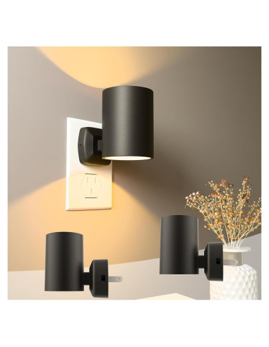 Luz Nocturna NOVELUX 2700K con Sensor Crepúsculo 2 Paquete