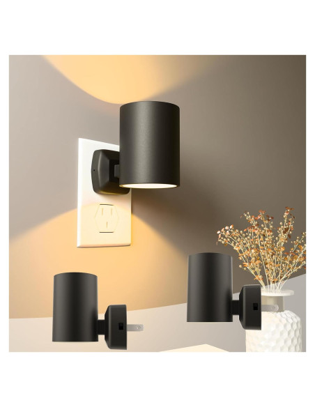 Luz Nocturna NOVELUX 2700K con Sensor Crepúsculo 2 Paquete