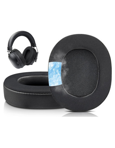 Almohadillas de Gel Refrigerante SOULWIT para Razer BlackShark V2 - Negro