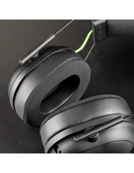 Almohadillas de Gel Refrigerante SOULWIT para Razer BlackShark V2 - Negro