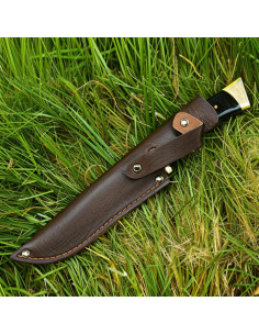 Cuchillo Fijo Genérico 18.5 cm Acero Inoxidable con Funda 2