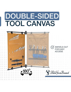 Panel Pivotante Organizador de Herramientas StoreYourBoard 2.06 kg 2