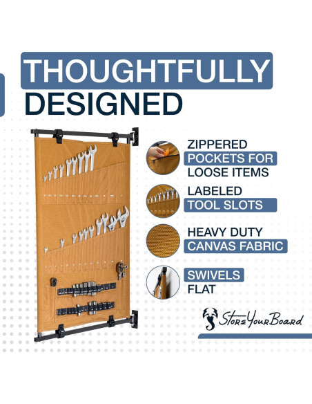 Panel Pivotante Organizador de Herramientas StoreYourBoard 2.06 kg