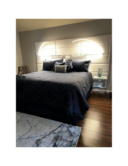 Lámpara de Pie Brightech Sparq Arc Plata 850 Lúmenes Regulable