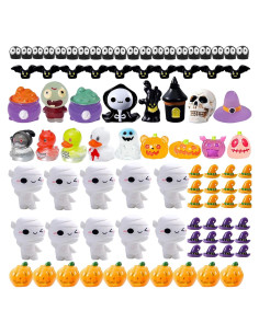 87 Figuras Miniatura de Resina Halloween AZNZKEZHU - Decoración