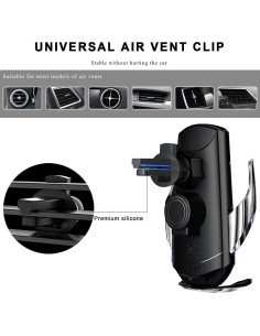 Cargador Inalámbrico para Automóvil MUQIDA 15W con Soporte 2