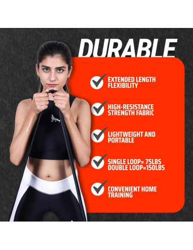 Banda de Resistencia NOVARISIA 76" (193 cm) Antideslizante