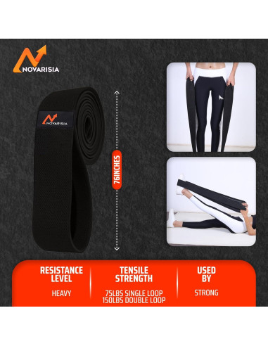Banda de Resistencia NOVARISIA 76" (193 cm) Antideslizante