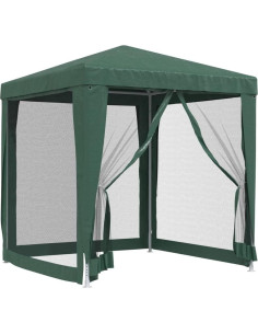 Carpa de Fiesta Cuadrada Verde Qnhdfrt 2x2x2.4m Resistente al Agua 2