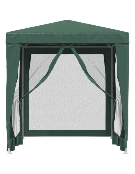 Carpa de Fiesta Cuadrada Verde Qnhdfrt 2x2x2.4m Resistente al Agua