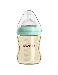 Botella Anticólicos PPSU Oberni 150 ml Azul para Bebés