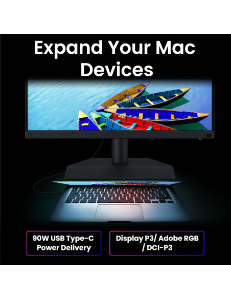 Monitor BenQ SW242Q 24" 2K QHD USB-C 90W para Fotografía